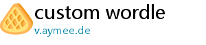 custom wordle